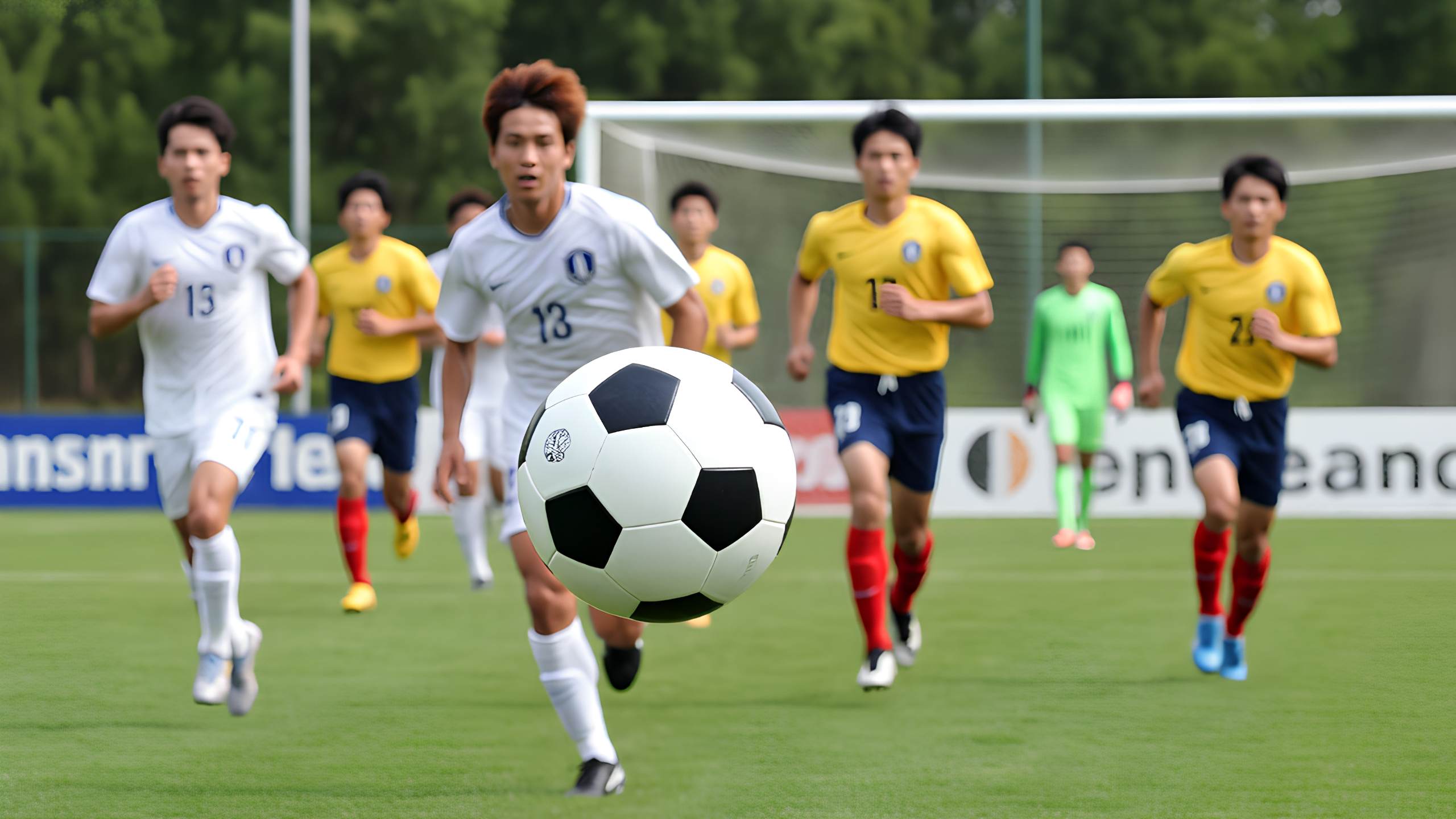 足球壮观比赛，球迷激情高涨