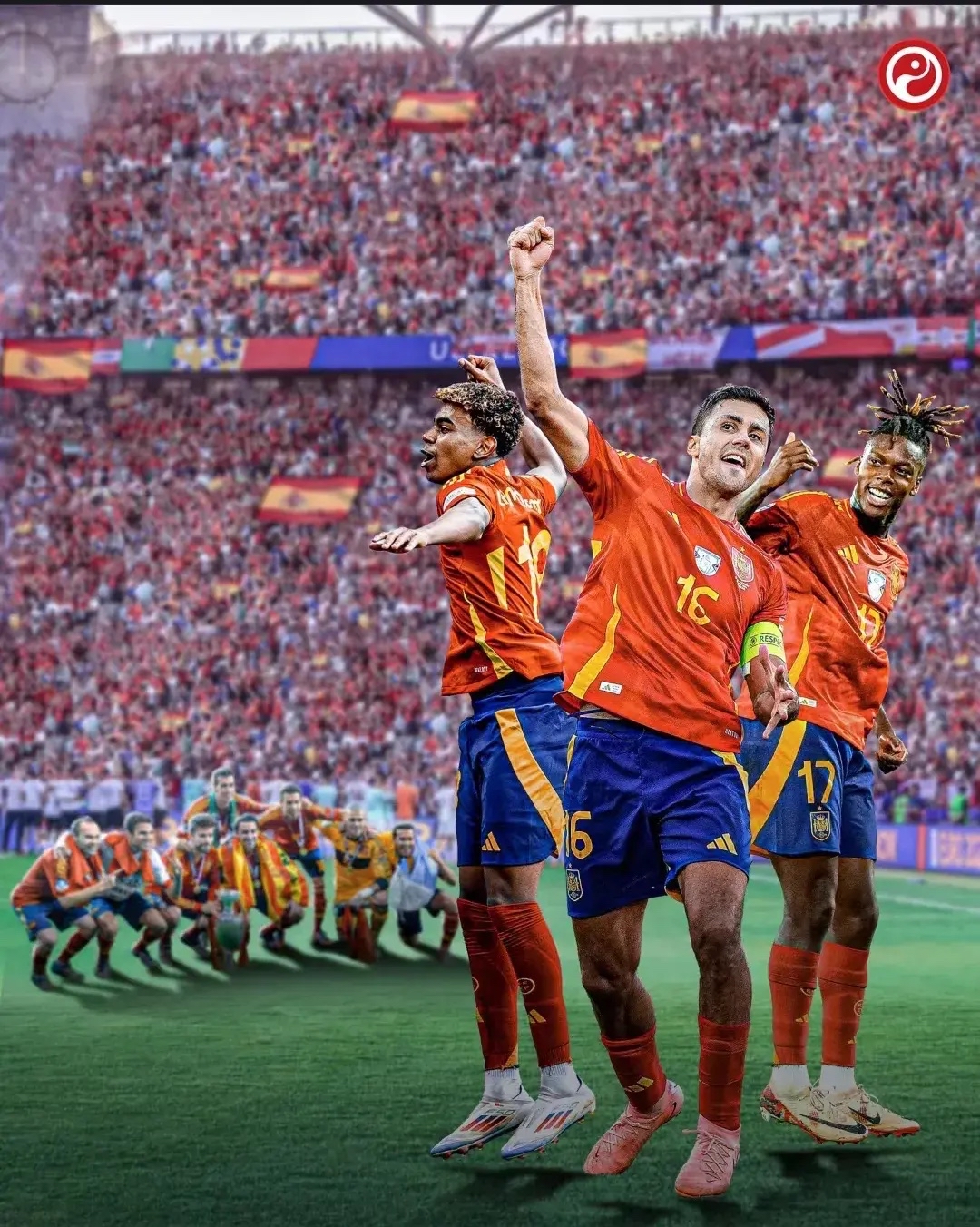 包含西班牙队以出色表现晋级国际足联锦标赛的词条